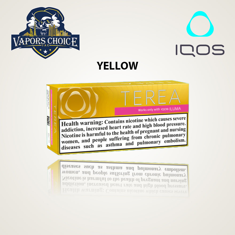 IQOS TEREA Sticks Uzbekistan (10 packs) Yellow UAE Ajman